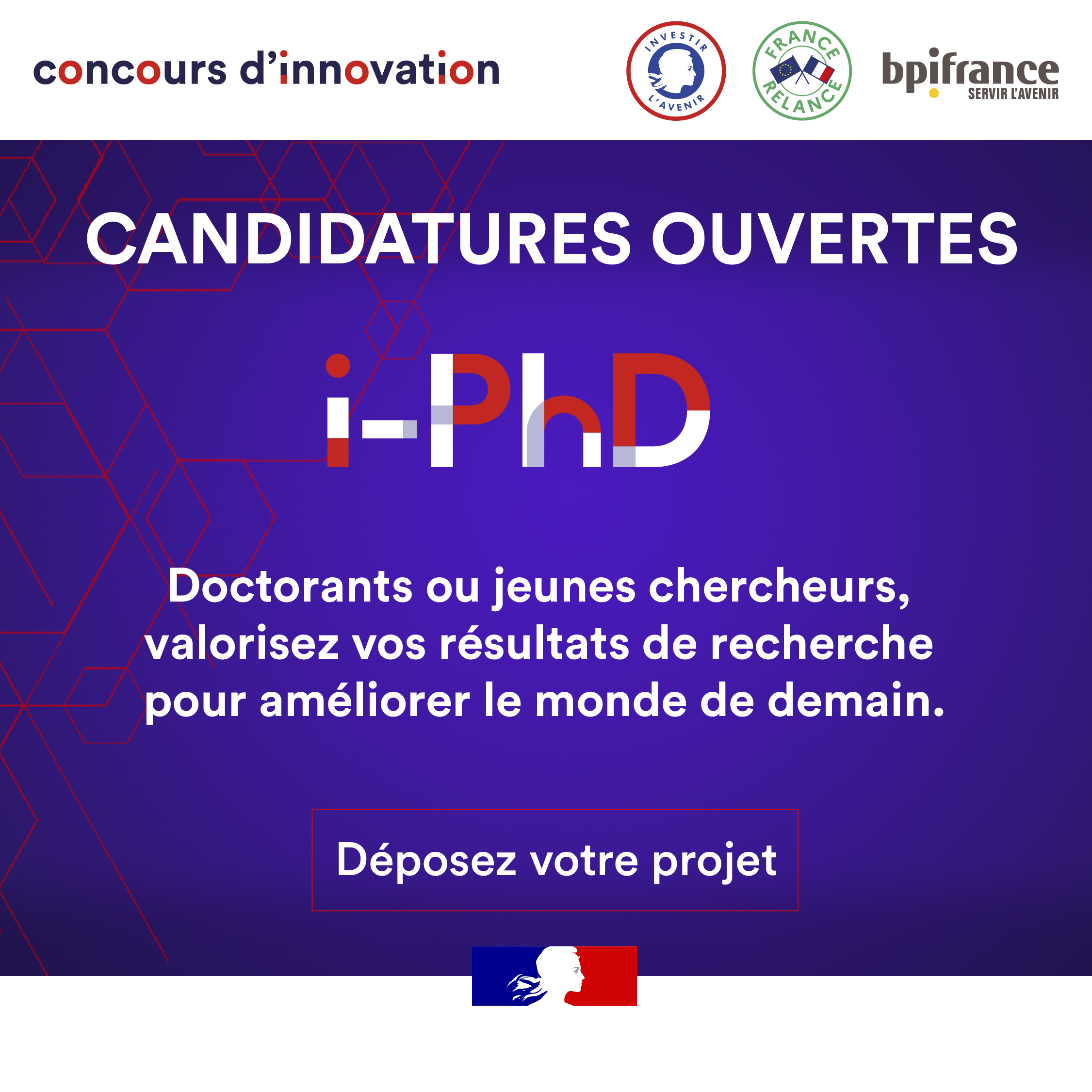 Lancement du CONCOURS I-PHD 2022 !
